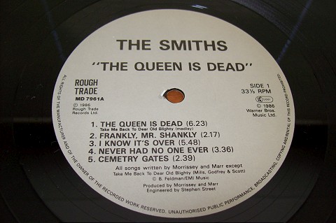 The Queen is Dead no vinil