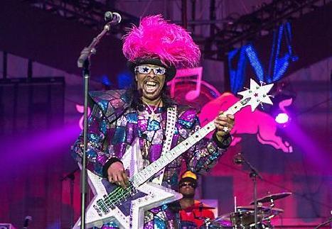 Bootsy Collins agita o Aniversário de Samoa