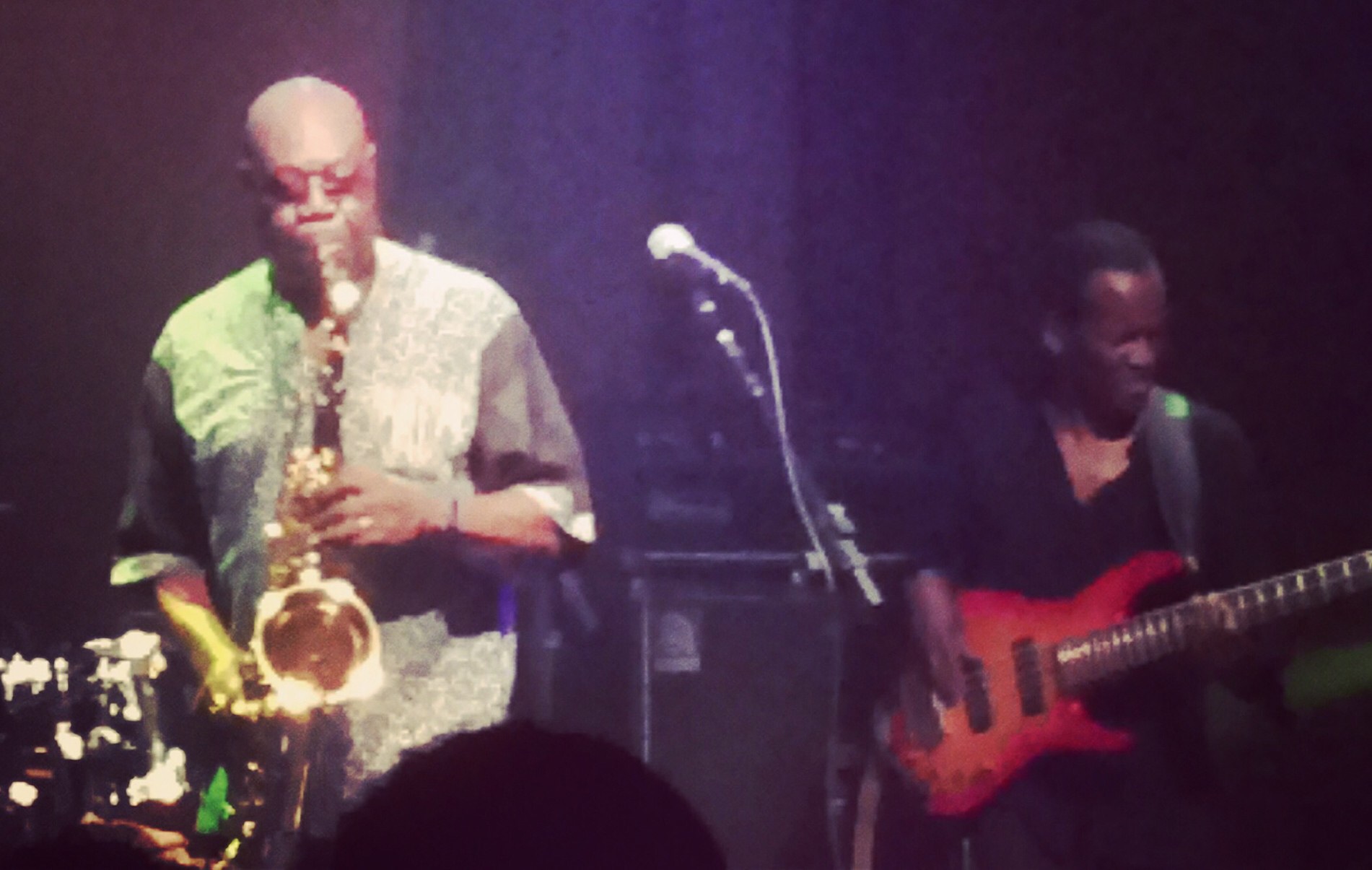 Manu Dibango ao vivo em Sampa