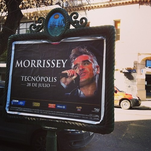 Morrissey tour 2013 em suspenso… mas datas no Brasil ainda confirmadas pela Time For Fun (Cancelado) :(